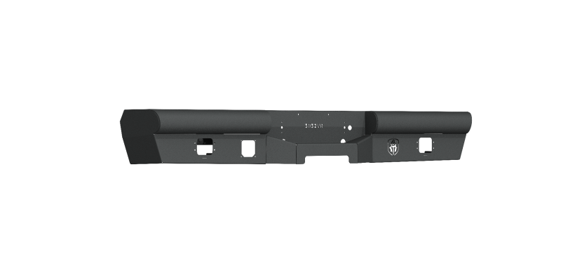 Chevrolet 2500 Bumper - Rear - Road Armor - Vaquero Rear Non-Winch - Tex Blk - `03-`07